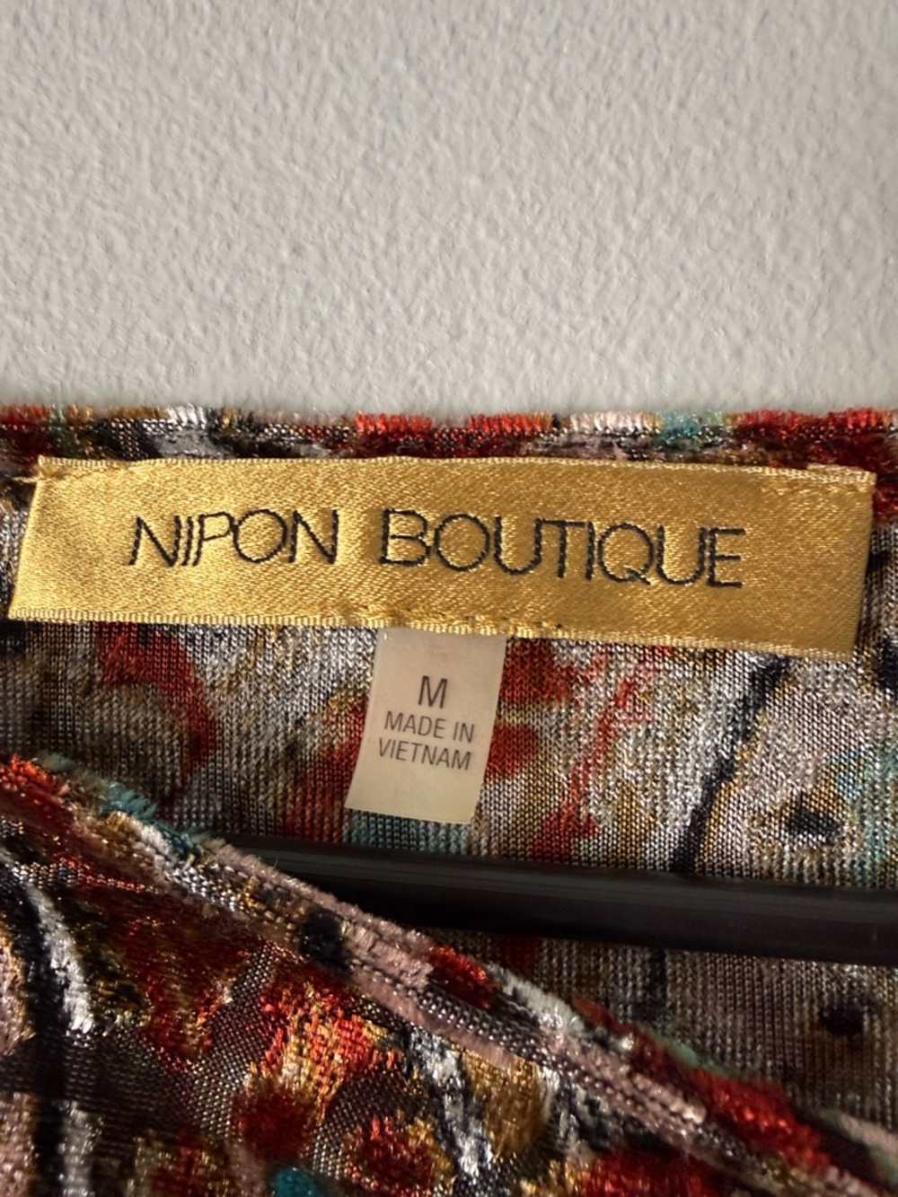 Nipon Boutique Multicolor Paisley Tunic Top - Picture 4 of 7